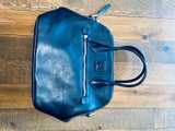 Dooney & Bourke Florentine Leather Domed Satchel Black - Image 1