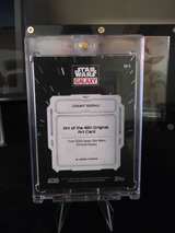 2024 Topps Star Wars Chrome Galaxy Art of the Sith Count Dooku AS-5 - Image 1