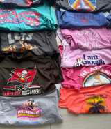 33 Piece Reseller Clothing Lot Disney Nike NASA Hard Rock Buccaneers - Image 5