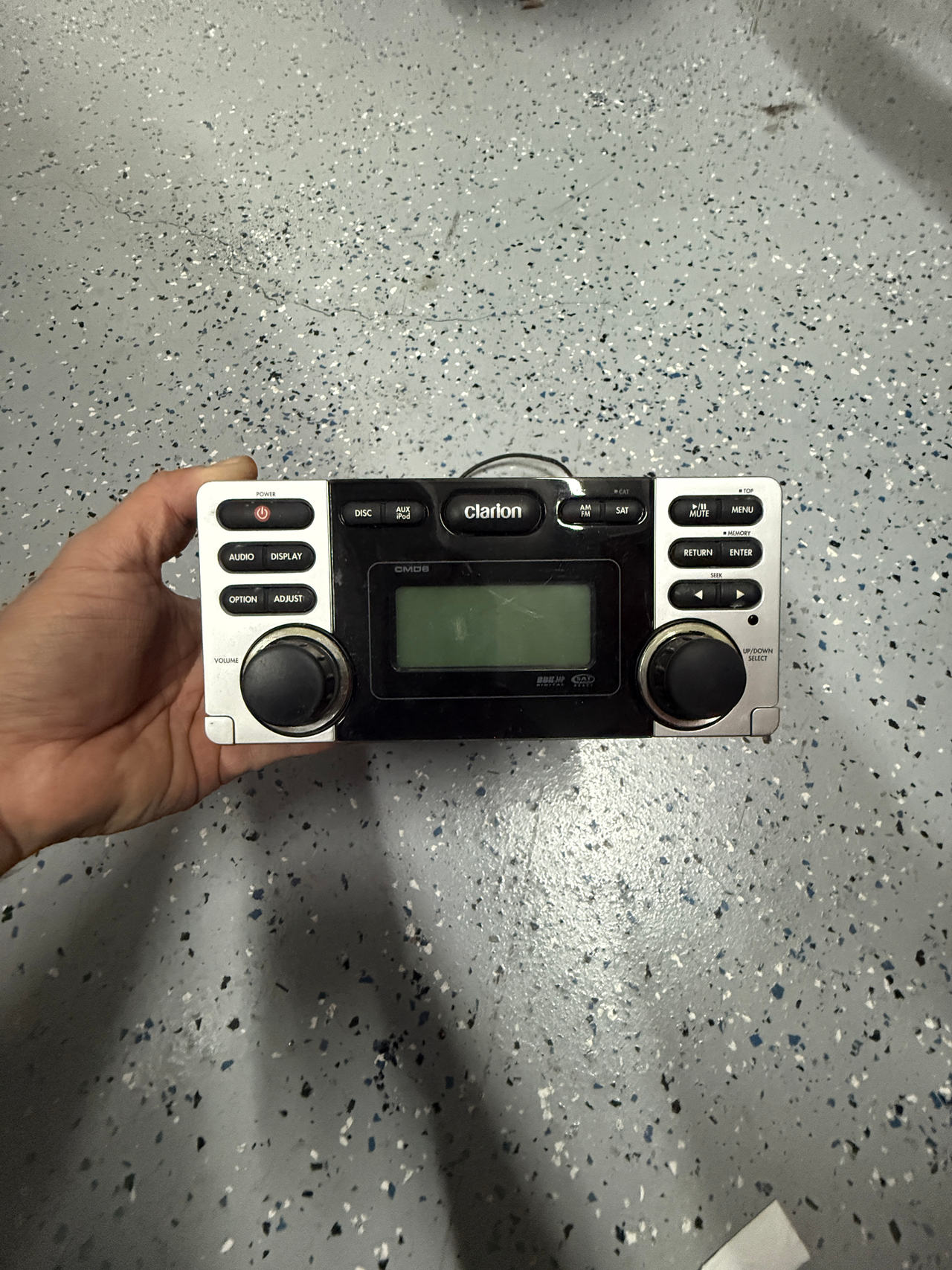 Clarion CMD6 Marine CD/USB Receiver
