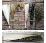 MUSUNNY Natural Dried Flower Bouquet,17" Dried Flowers for Vase,Dried Floral  - Image 4