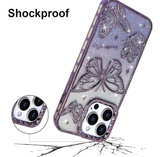 BITOBE Designed for iPhone 13 Pro Max, Cute 3D Butterfly Case Slim Plating  - Image 4