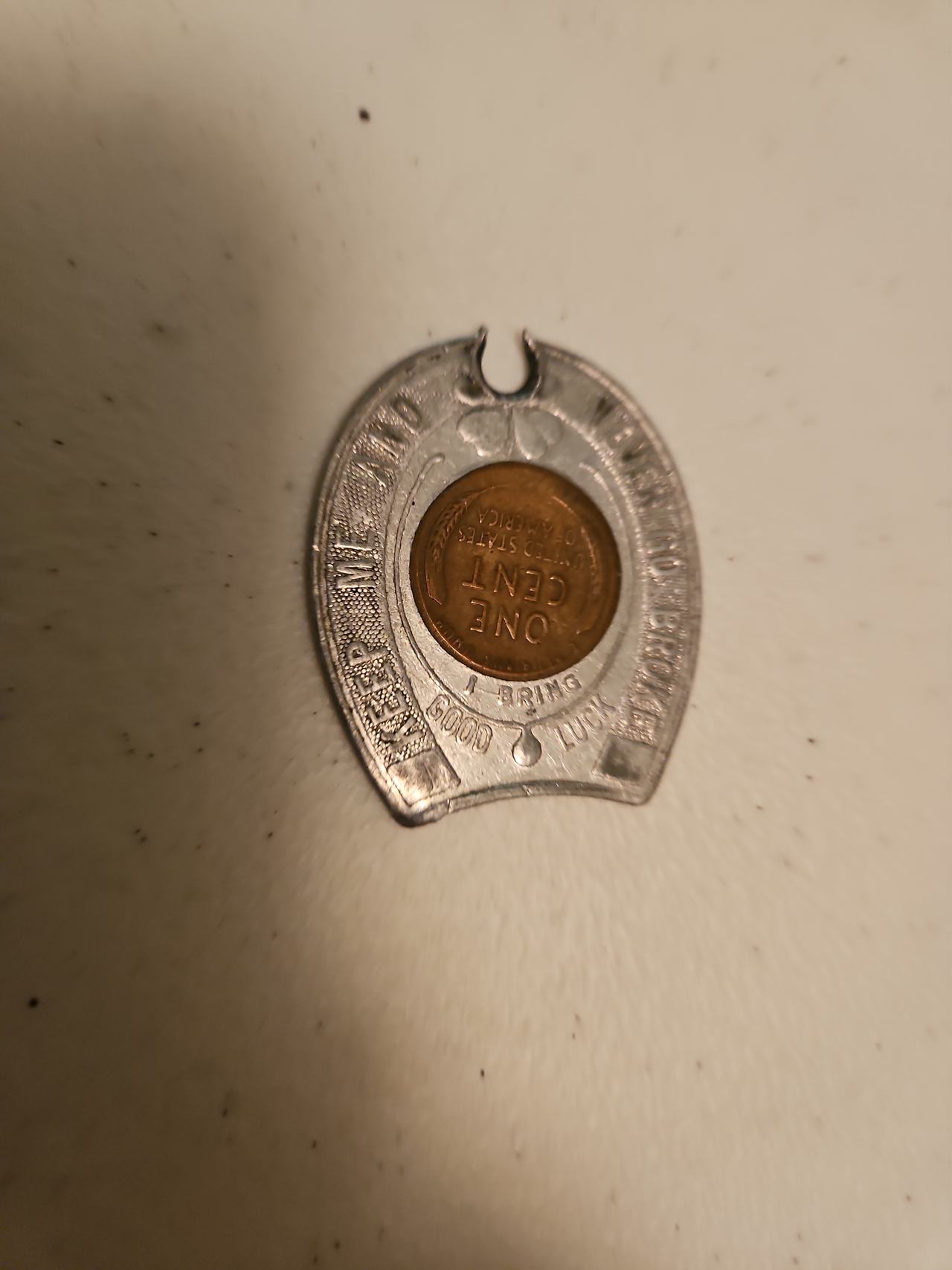 Joe W. Brown's Horseshoe Club Lucky Penny Souvenir