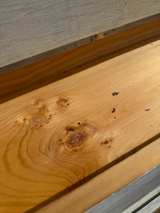 Rustic Farmhouse Entryway Bench with Storage Shelf - Image 5