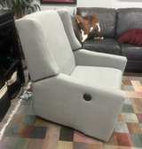 Living Spaces Cade Fabric Power Recliner - Image 7