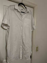 Old Navy Women's Short-Sleeve Button-Down Shirt Dress - Image 1
