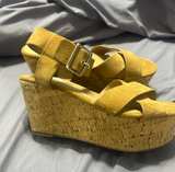 Cork Wedge Platform Sandals - Image 2
