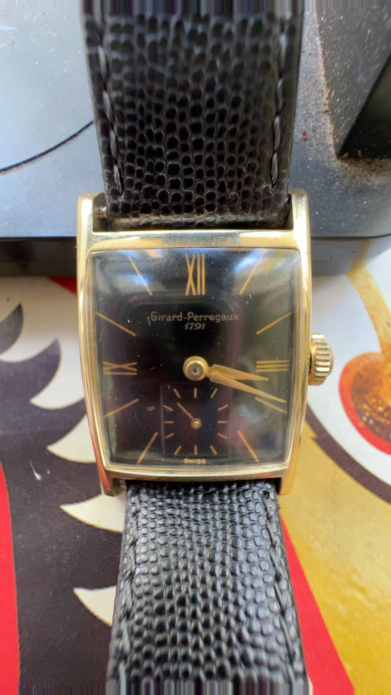 Girard Perregaux Model 1791 14K Gold-Filled Vintage Watch