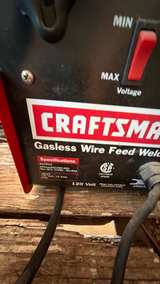 Craftsman Gasless Wire Feed Welder - Image 2
