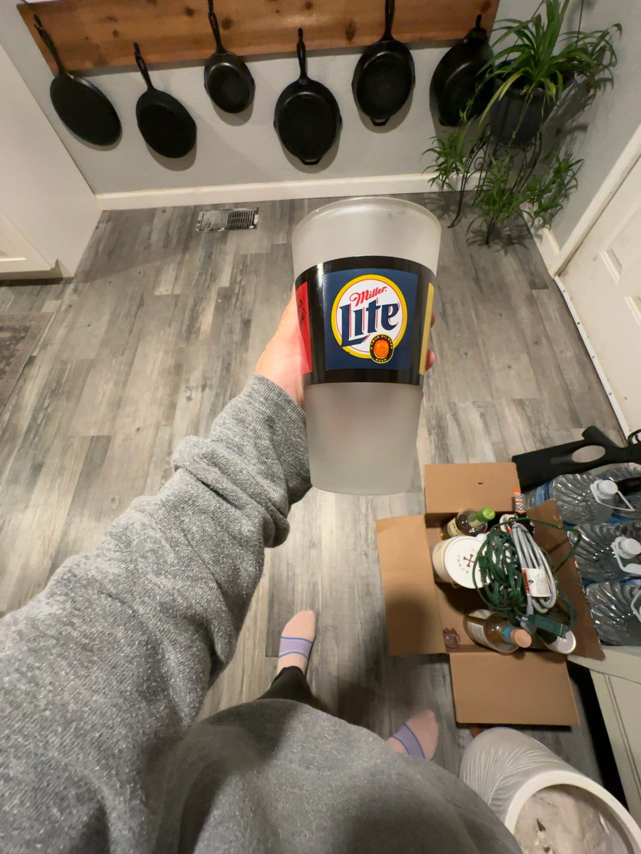 Miller Lite 16oz Pint Glass Set of 4