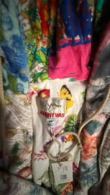 Johnny Was Puffer Jacket BIYA Sherpa dreamer white floral NEW with Tags  - Image 3