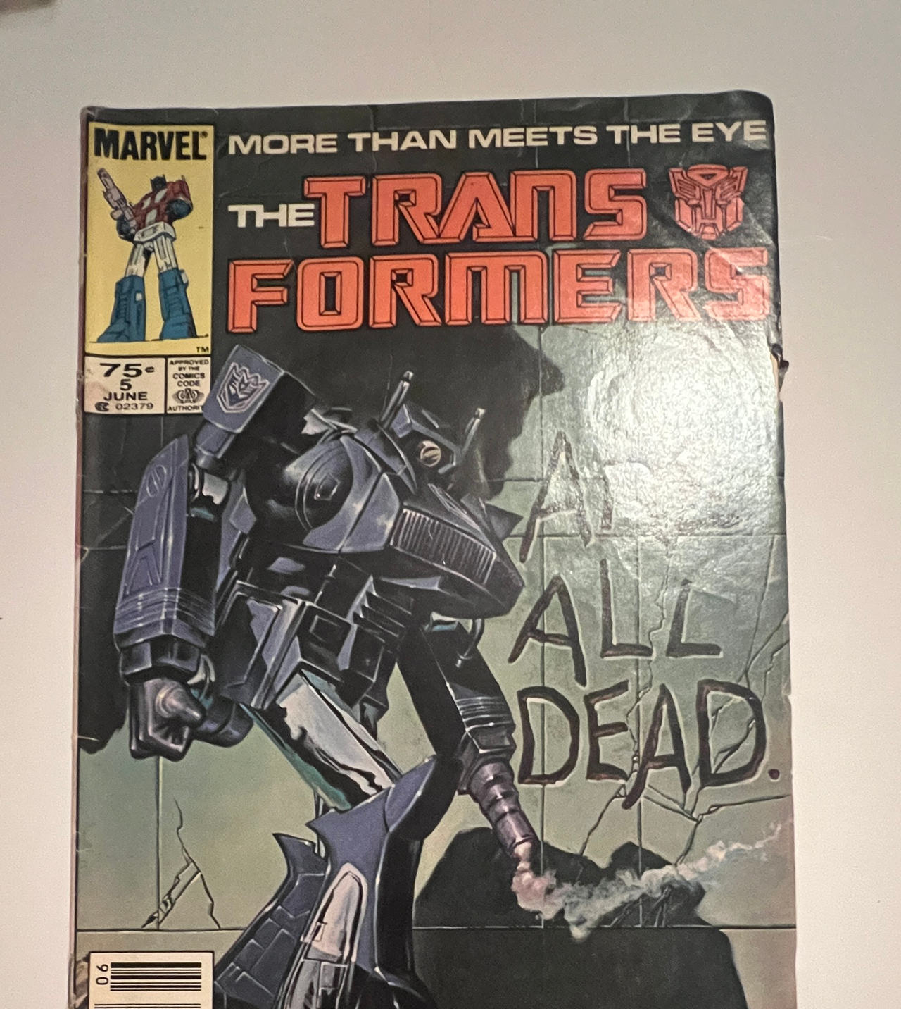 The Transformers #5 (Marvel Comics, 1985)