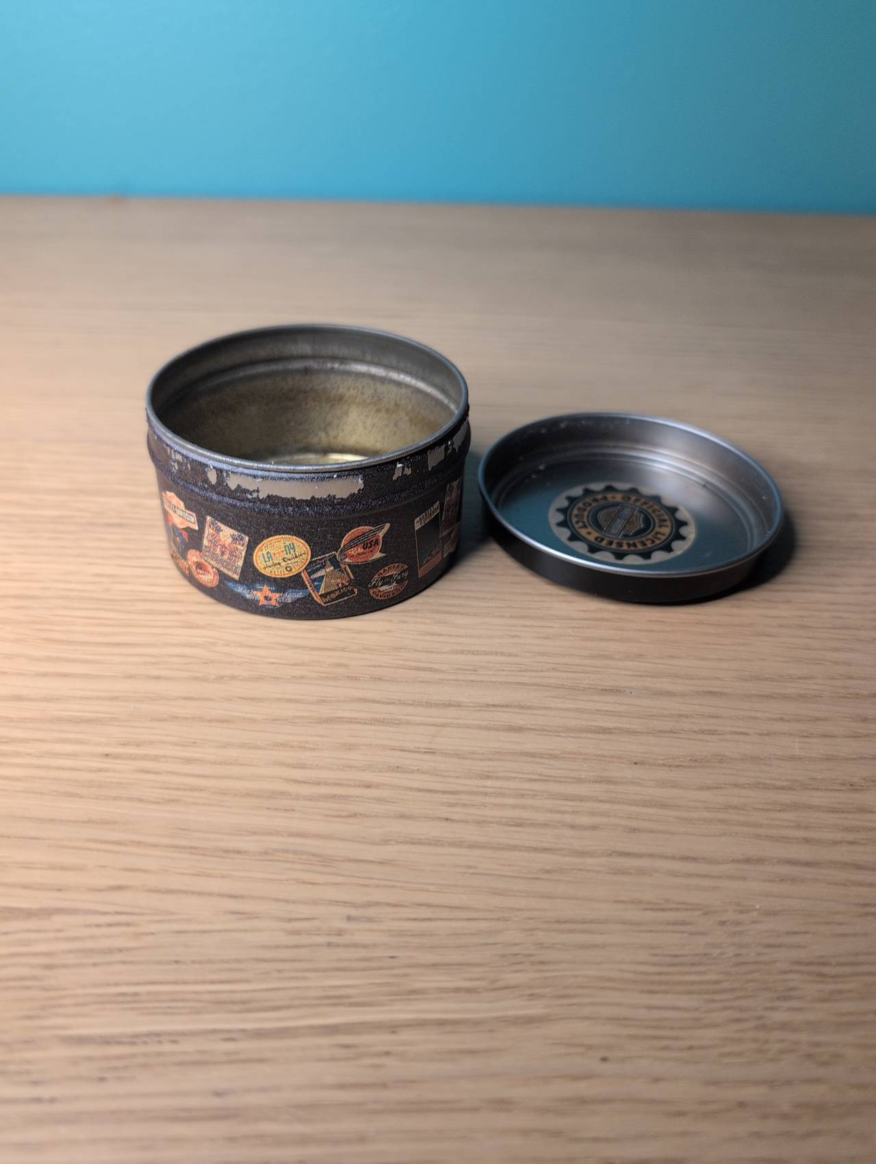 Harley-Davidson Sugar Cookie Scented Candle Tin