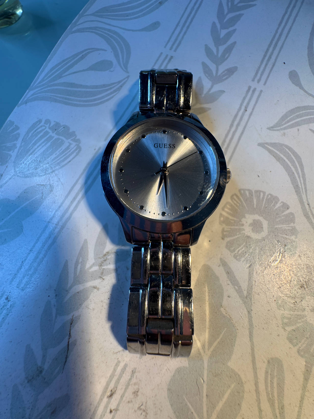 Guess Silver Tone Watch
