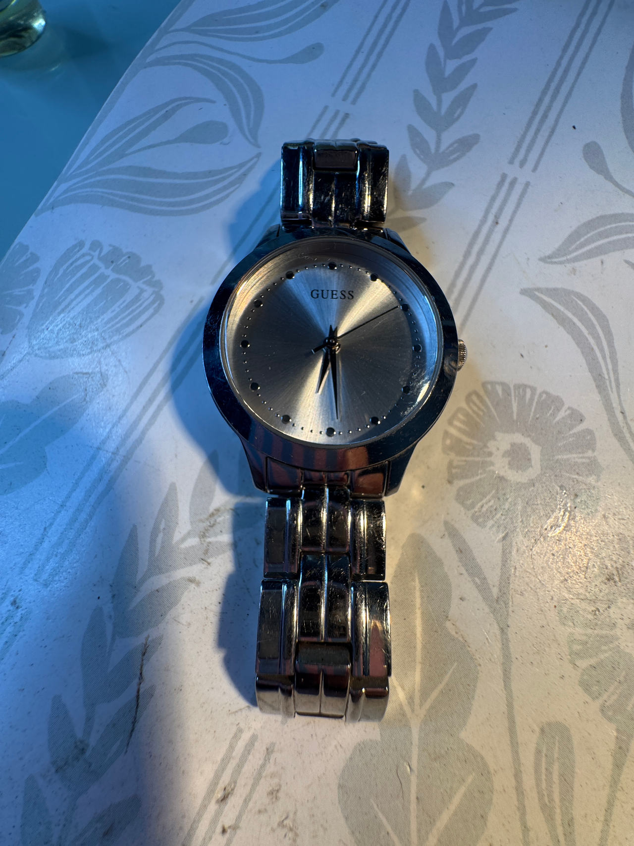Guess Silver Tone Watch
