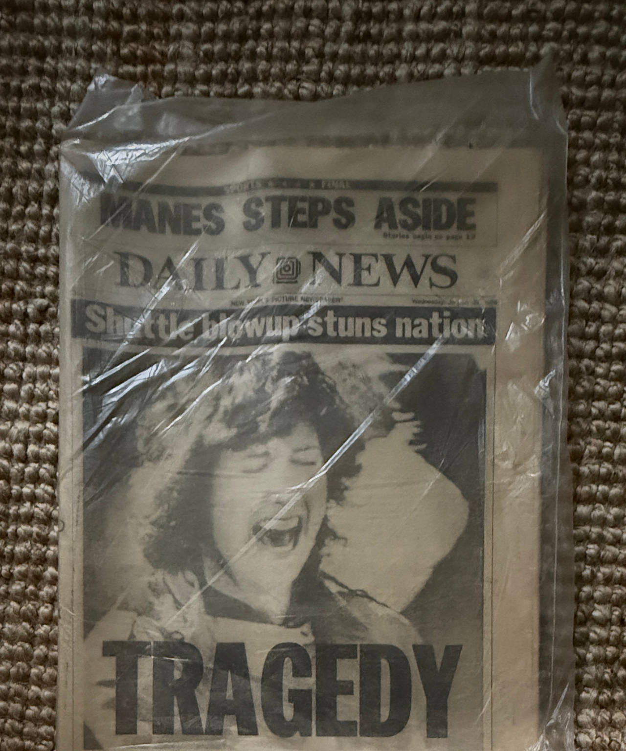 New York Daily News January 29 1986 Challenger Disaster Newspaper