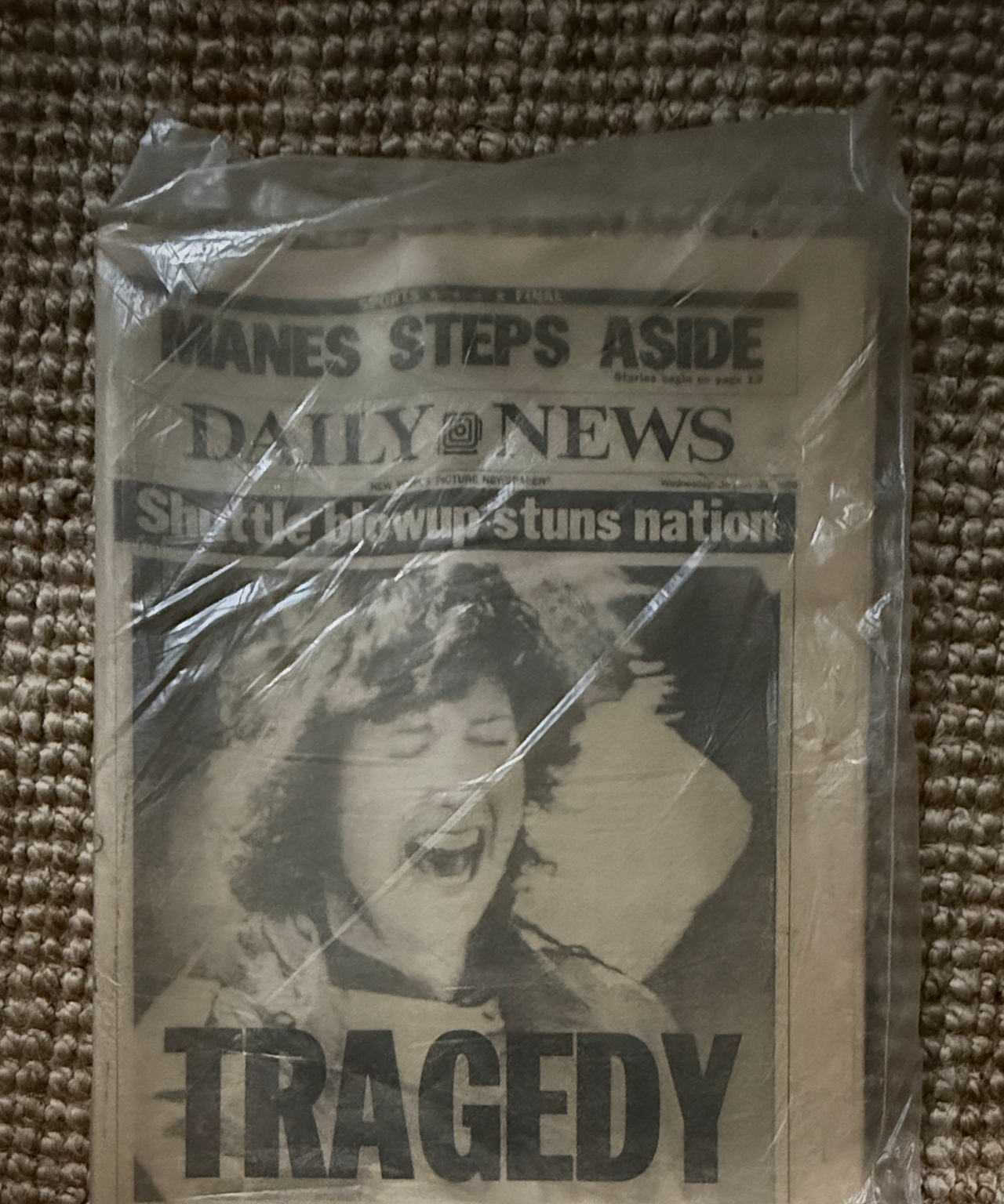 New York Daily News January 29 1986 Challenger Disaster Newspaper