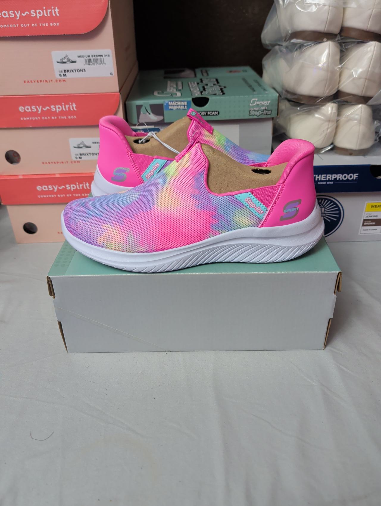 S Sport by Skechers Girls Baily Hands Free Step-Ins Sneaker