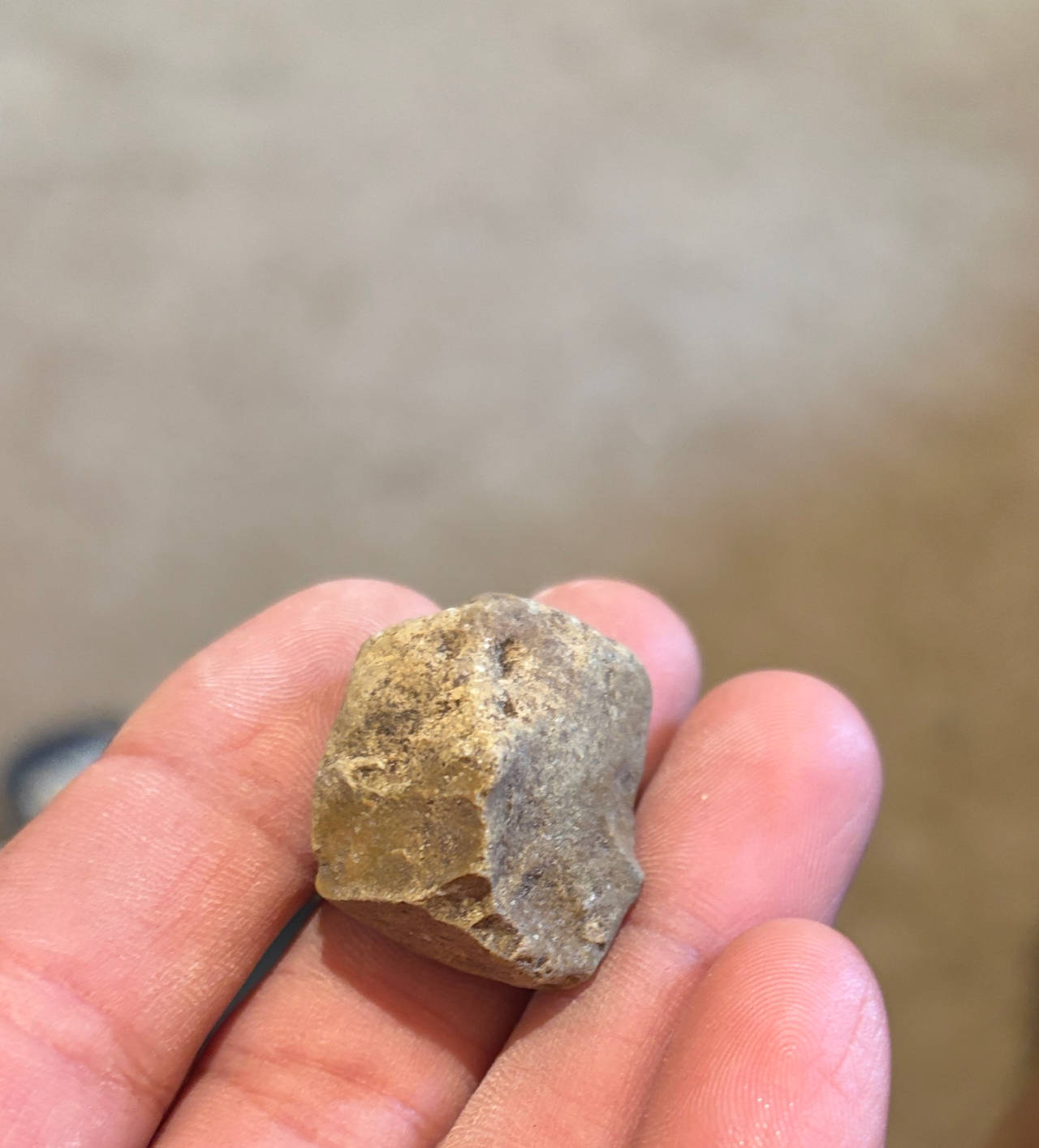 Native American Chert Scraper/Core Artifact