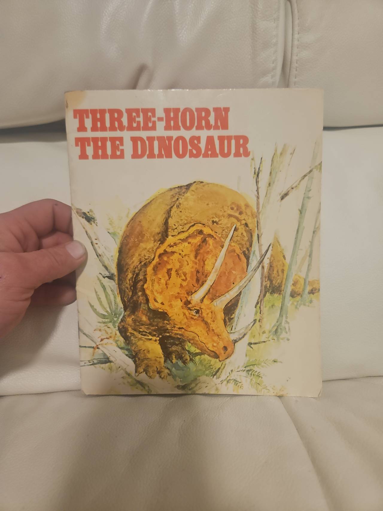 Three-Horn the Dinosaur by Jean Lewis