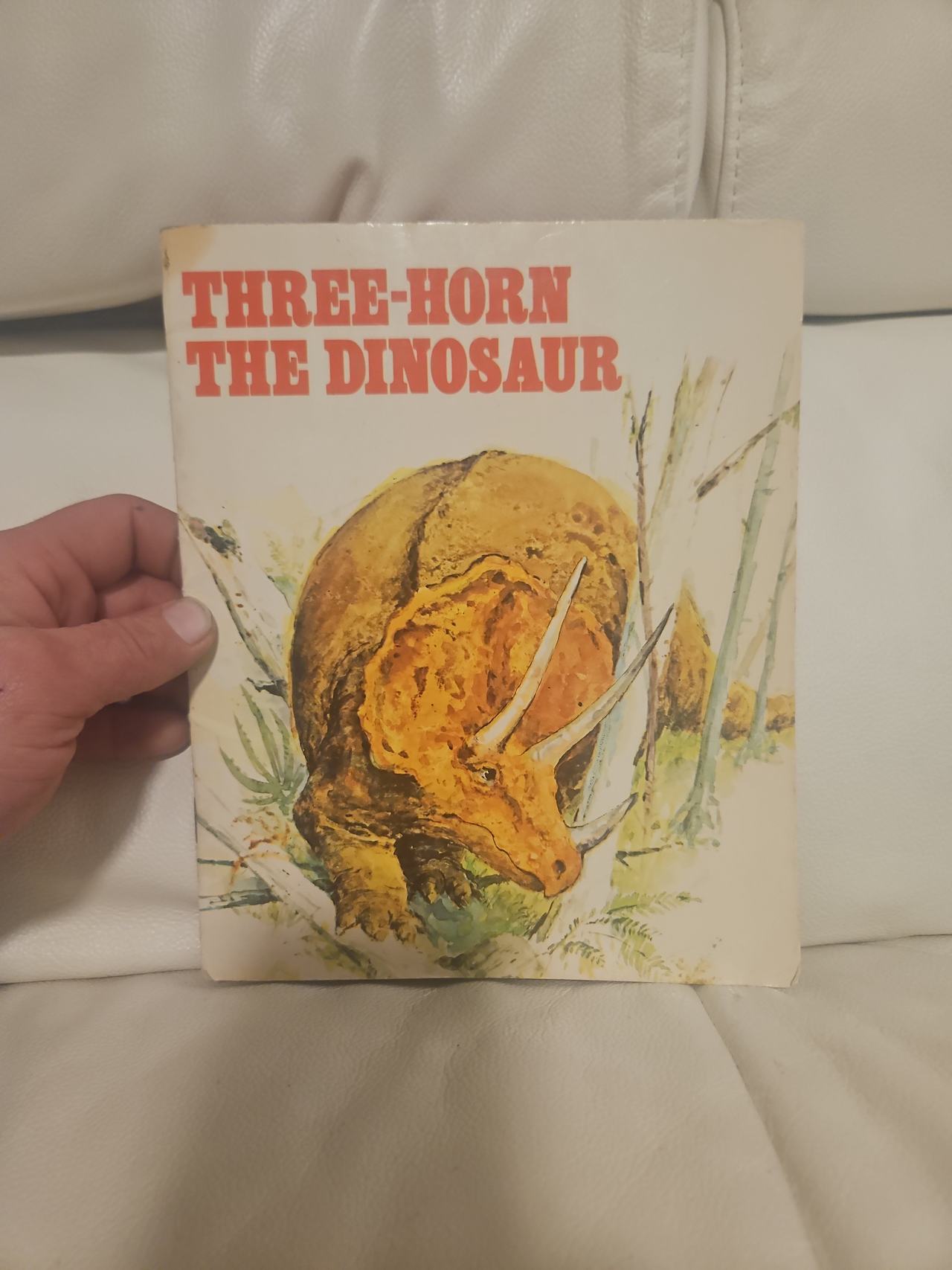 Three-Horn the Dinosaur by Jean Lewis