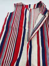 Vintage Striped Kids Sleeveless Jumper - Image 4