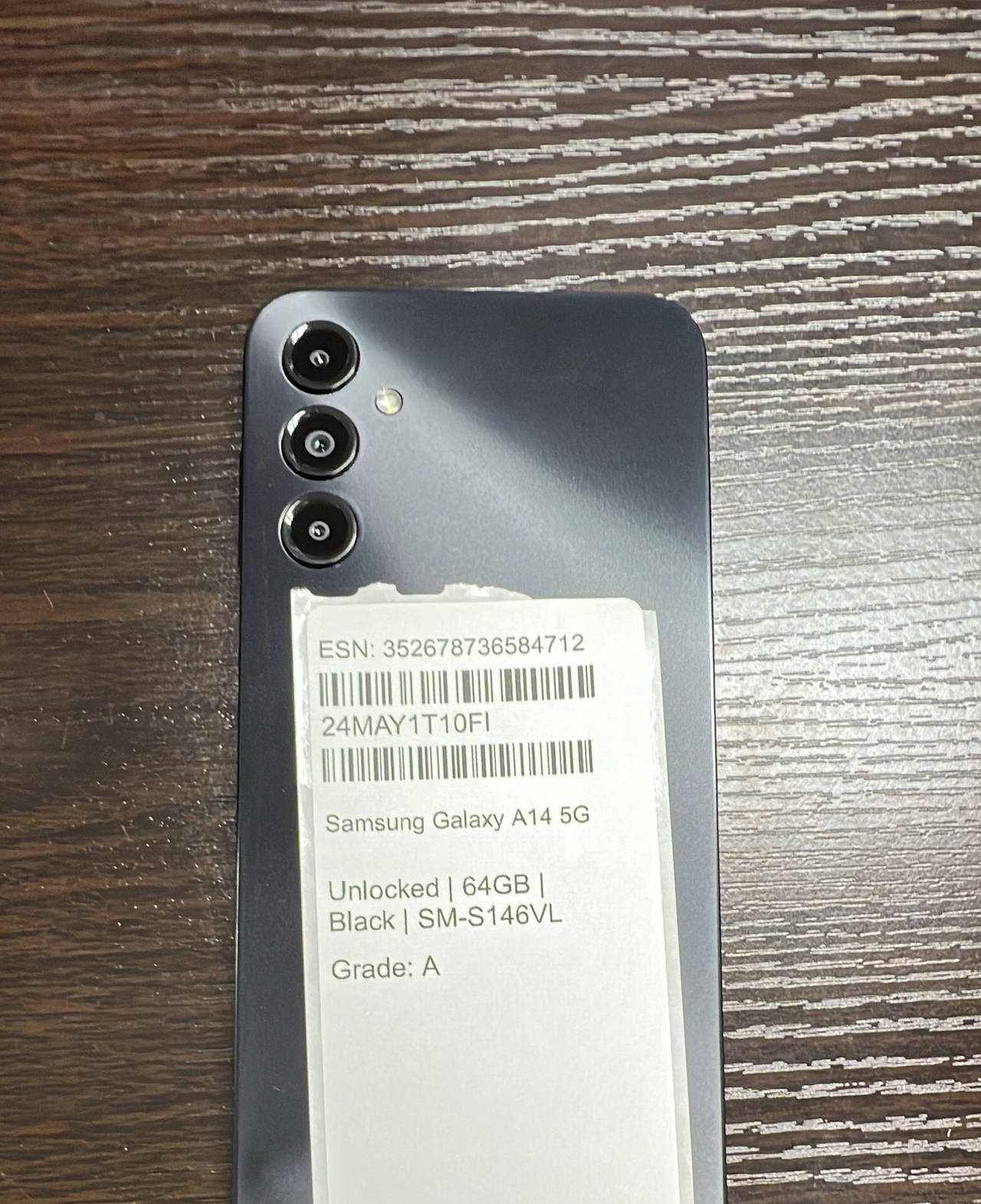 Samsung Galaxy A14 5G 64GB Black Unlocked A