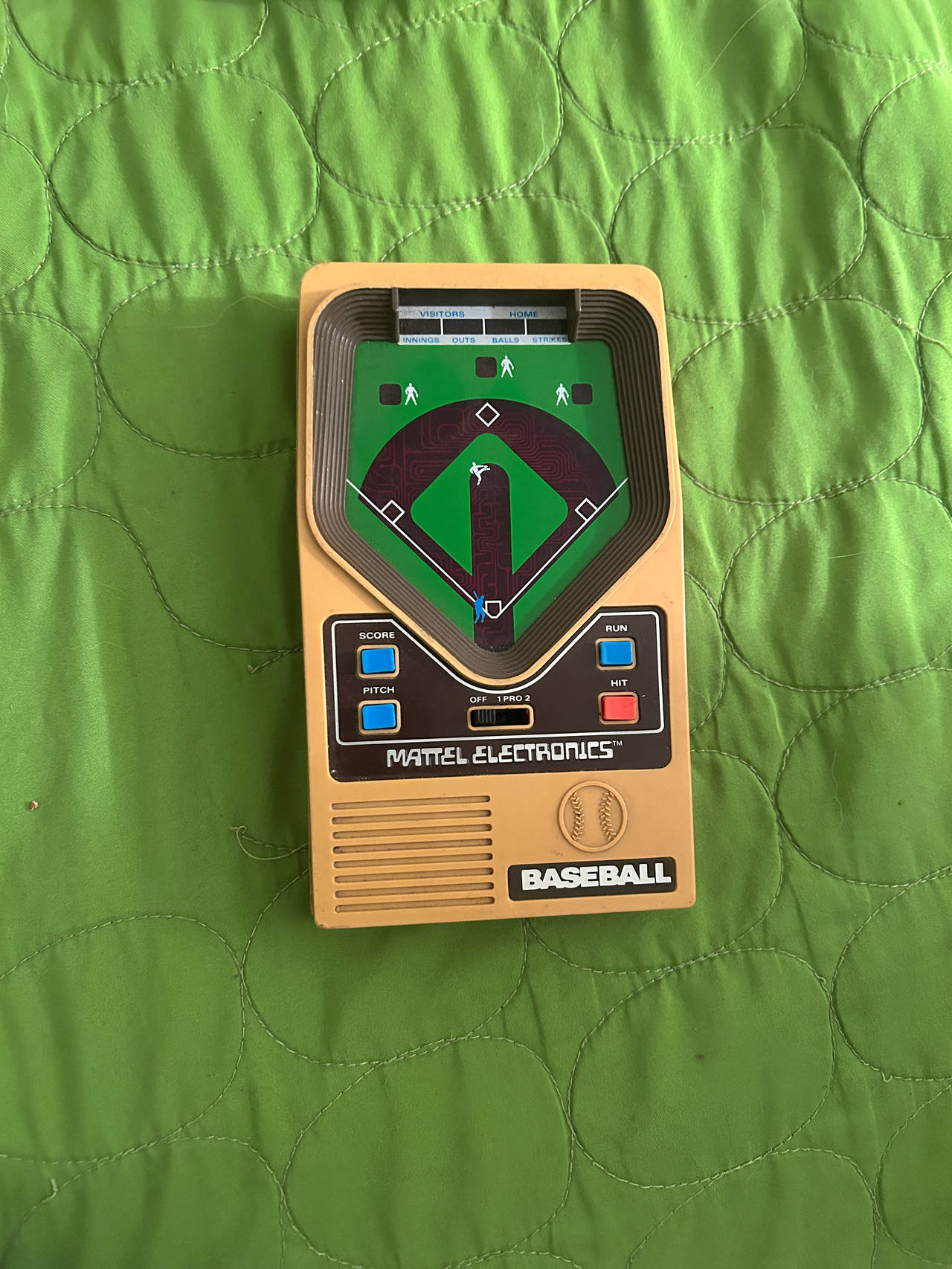 Mattel Electronics Baseball Handheld Game