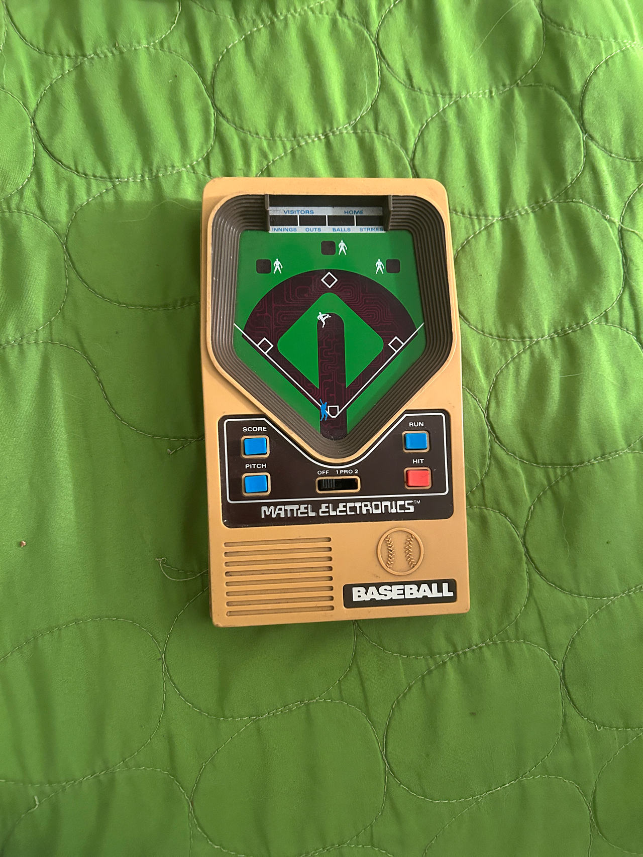 Mattel Electronics Baseball Handheld Game