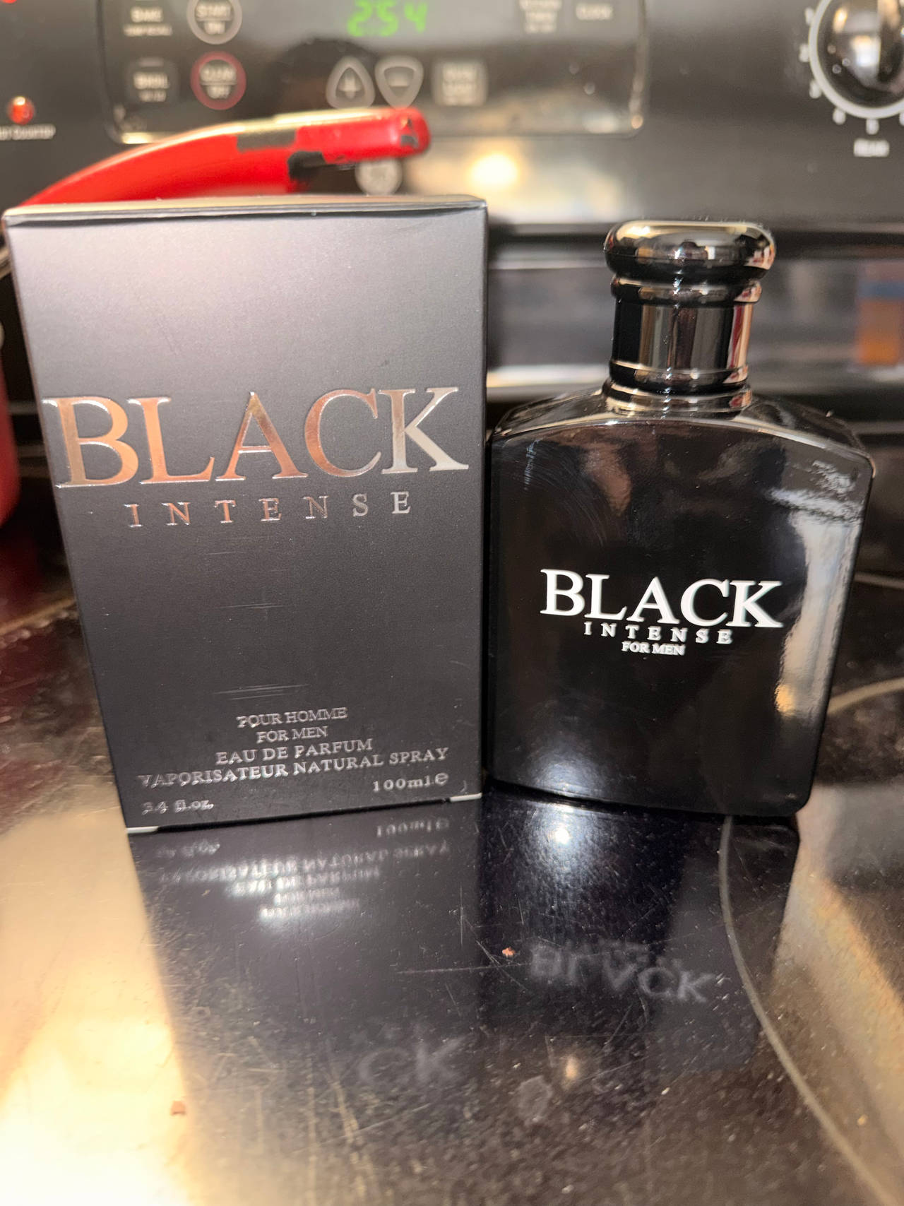 Jean Rish Black Intense Pour Homme Eau de Parfum 3.4 oz