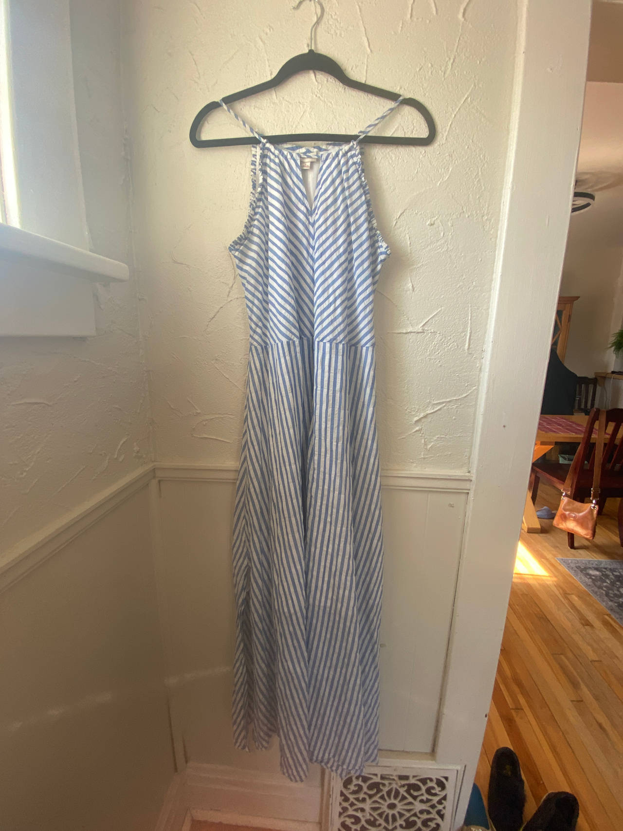 Striped Maxi Dress - Large