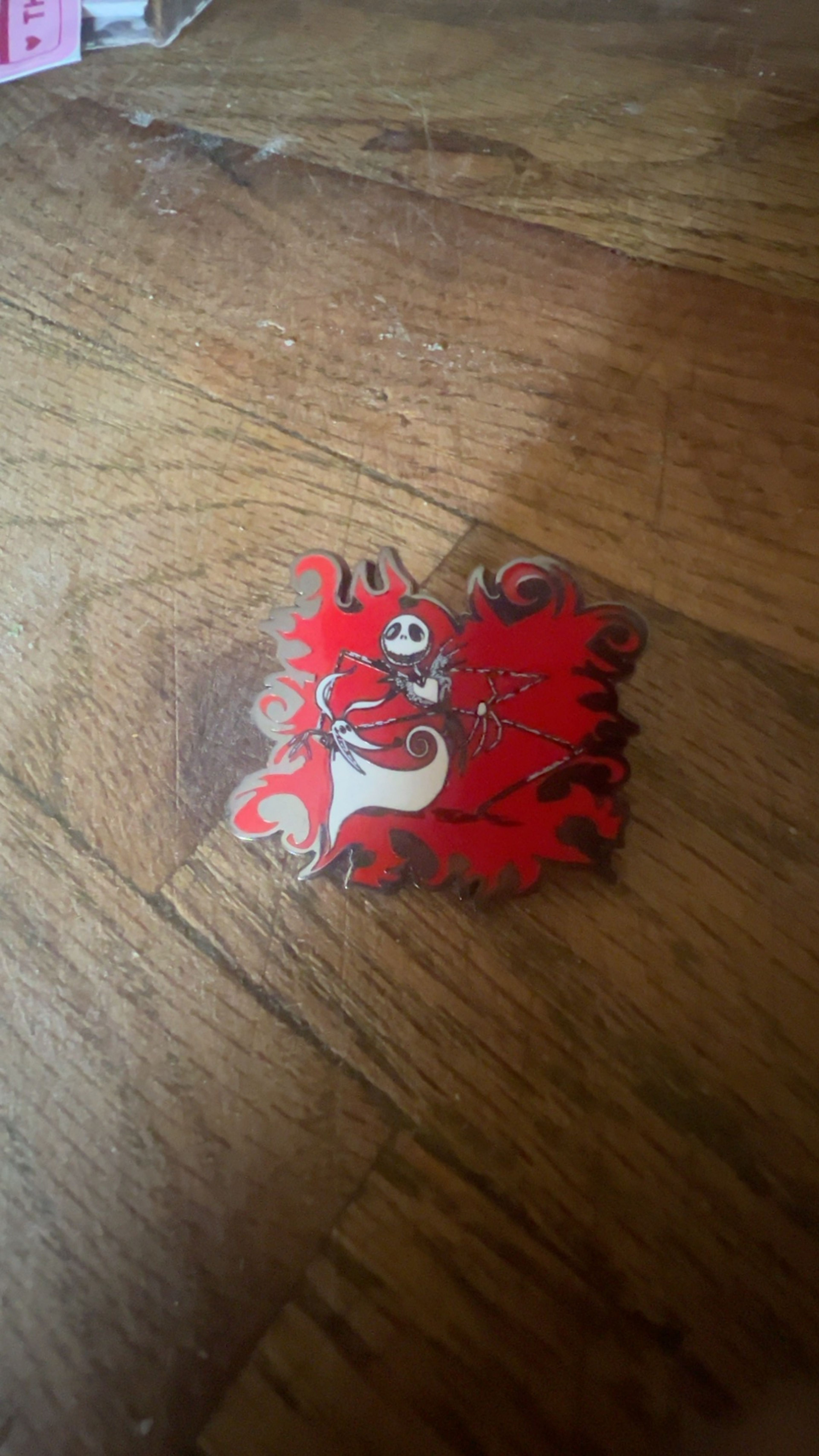 Disney Nightmare Before Christmas Jack Skellington & Zero Pin