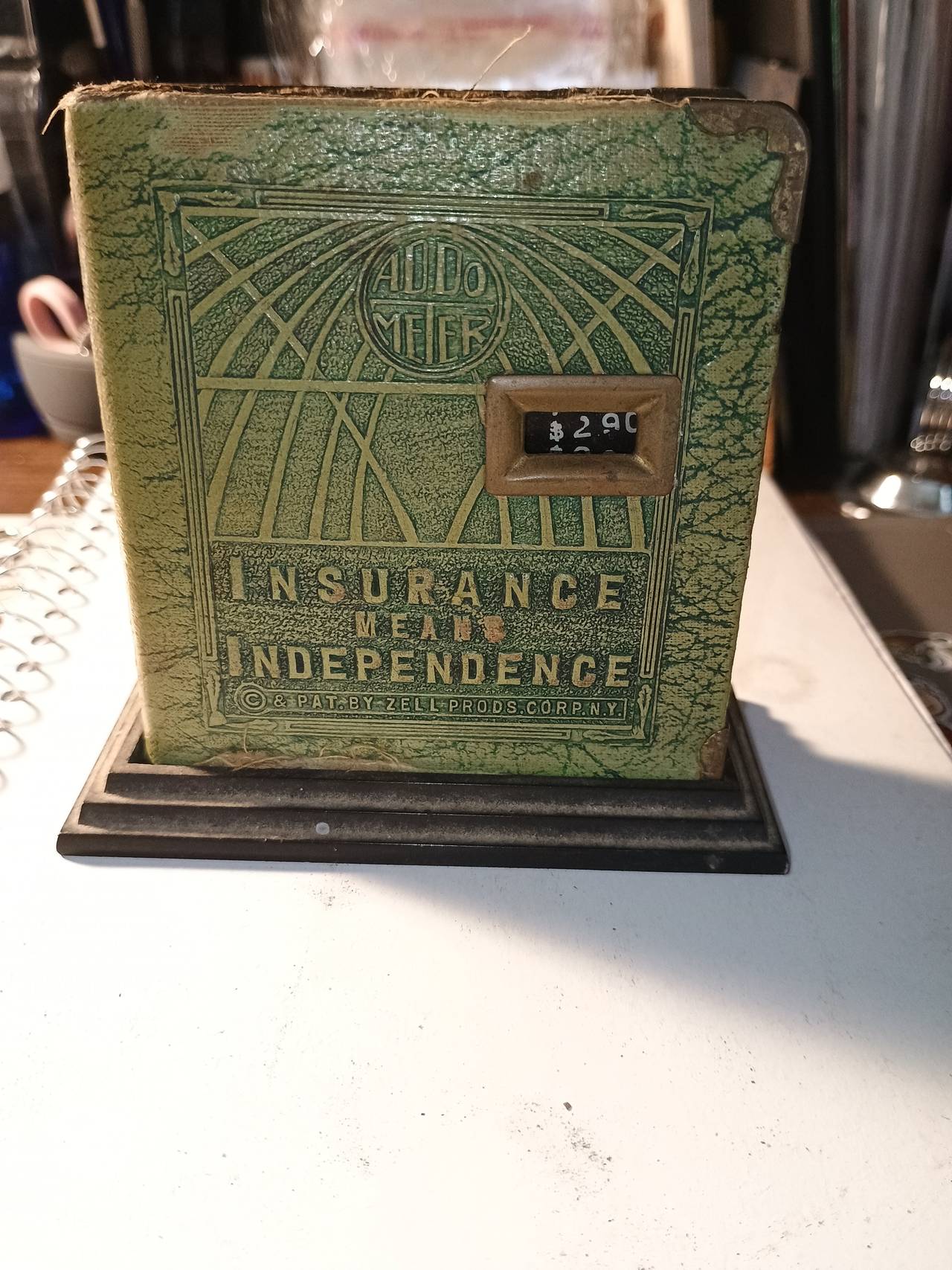 Zell Add-O-Meter Insurance Savings Bank