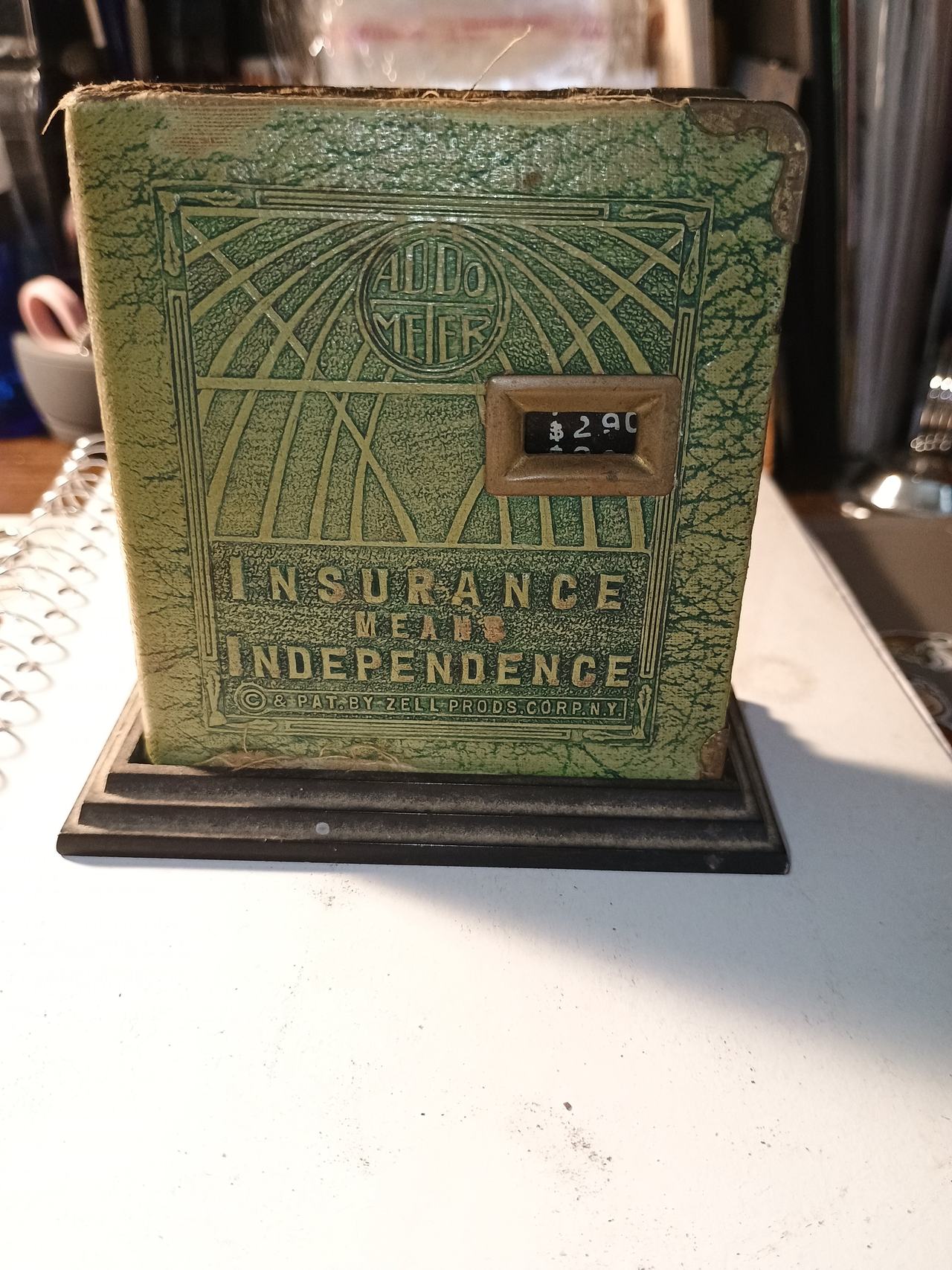 Zell Add-O-Meter Insurance Savings Bank