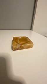Vintage Onyx Stone Ashtray - Image 2