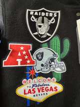 Pro Standard Las Vegas Raiders Varsity Jacket Sz S - Image 3