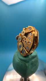 Bulova 5AT 23 Jewel Watch Movement running with beautiful signed dial - Image 3
