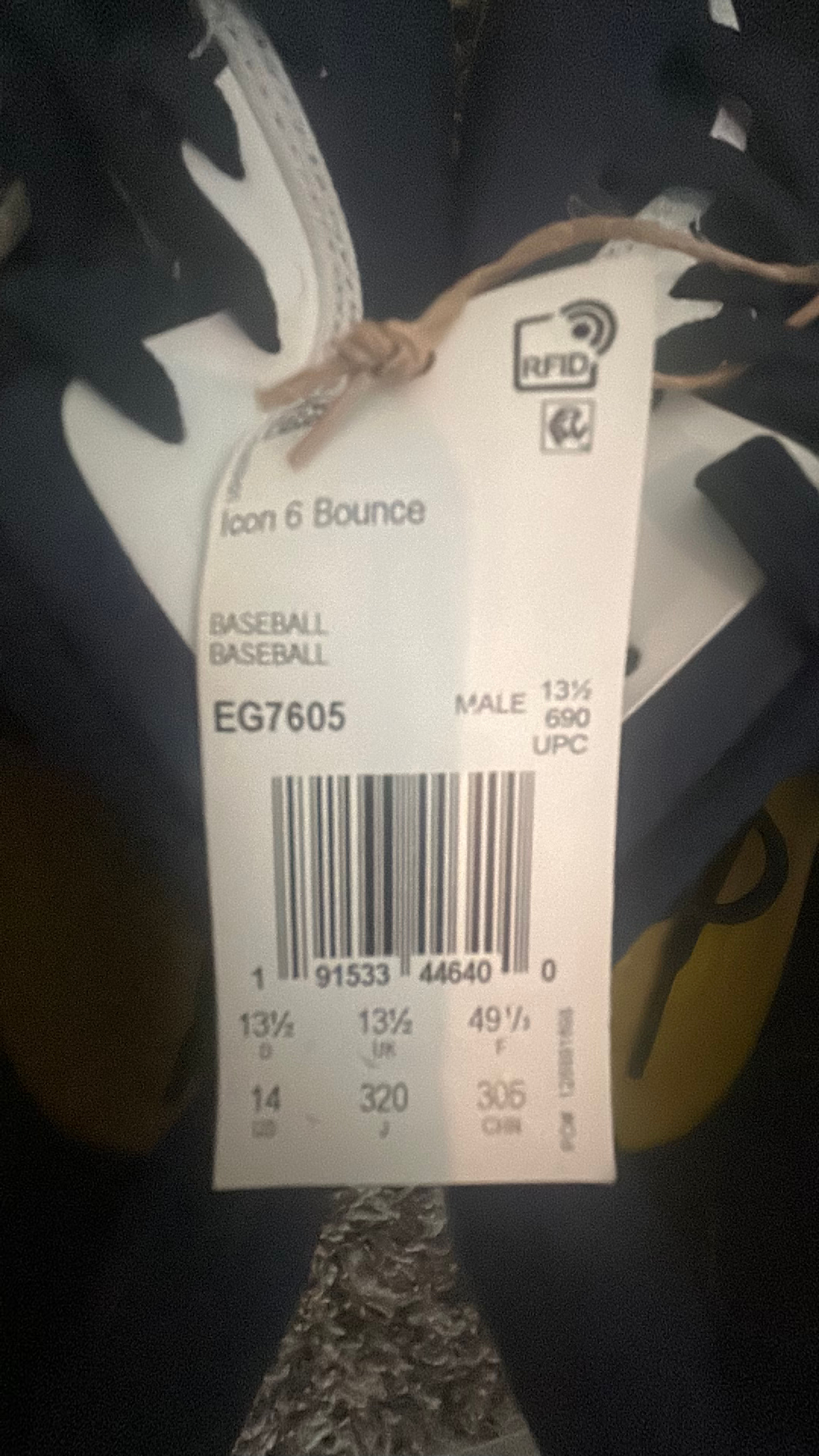 adidas Icon 6 Bounce Baseball Cleats - Image 2