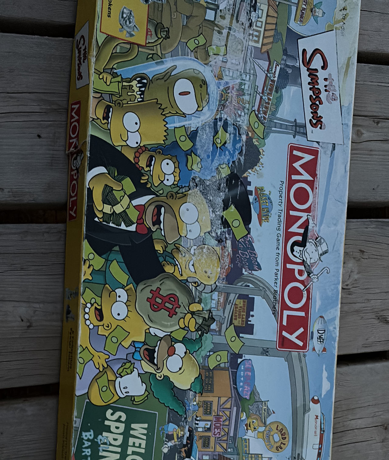 The Simpsons Monopoly Board Game