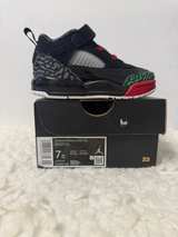 Jordan Spizike Toddler Black Red Green - Image 7