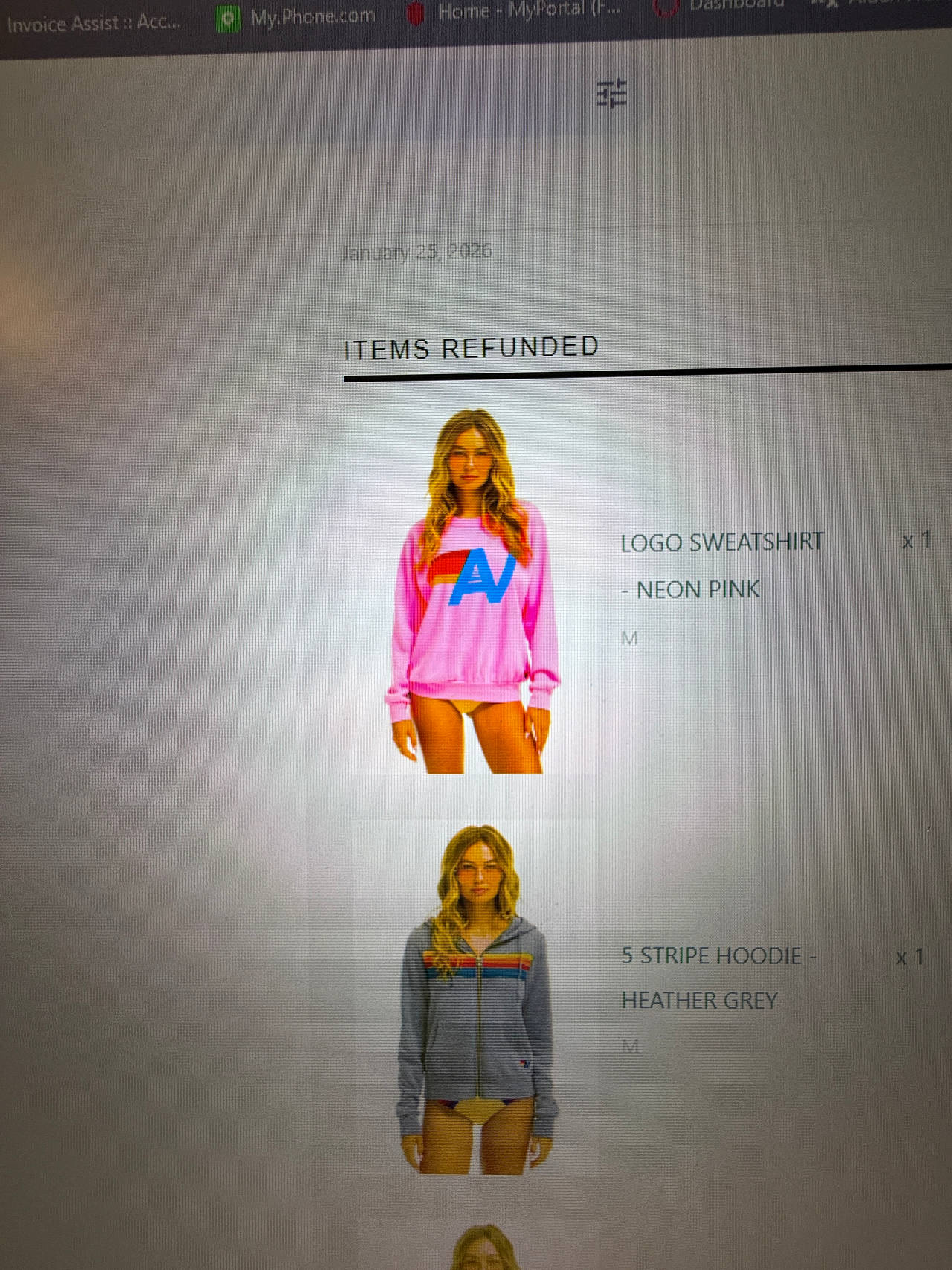 Aviator Nation Logo Sweatshirt Neon Pink