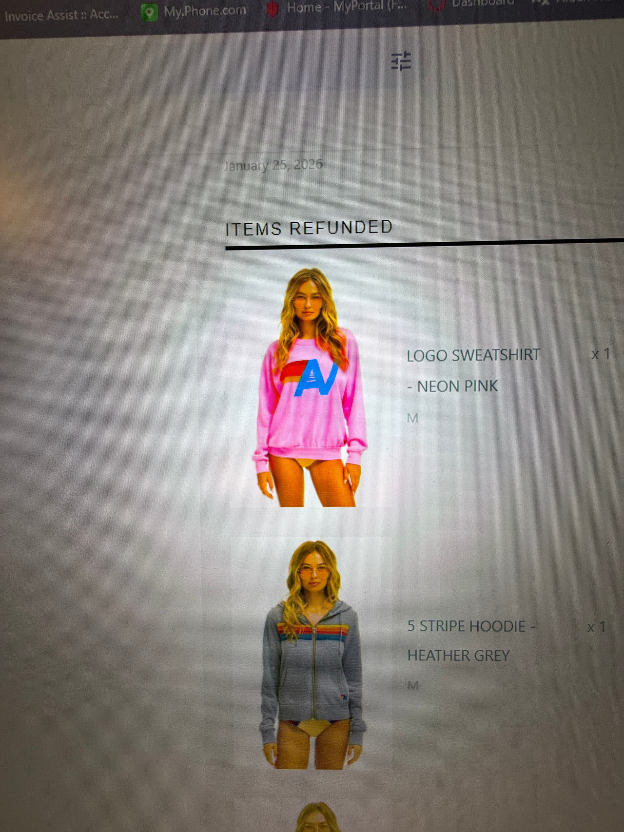 Aviator Nation Logo Sweatshirt Neon Pink