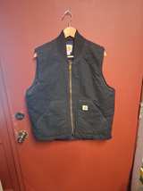 Carhartt Men's V01 Arctic Quilt-Lined Duck Vest - Image 2