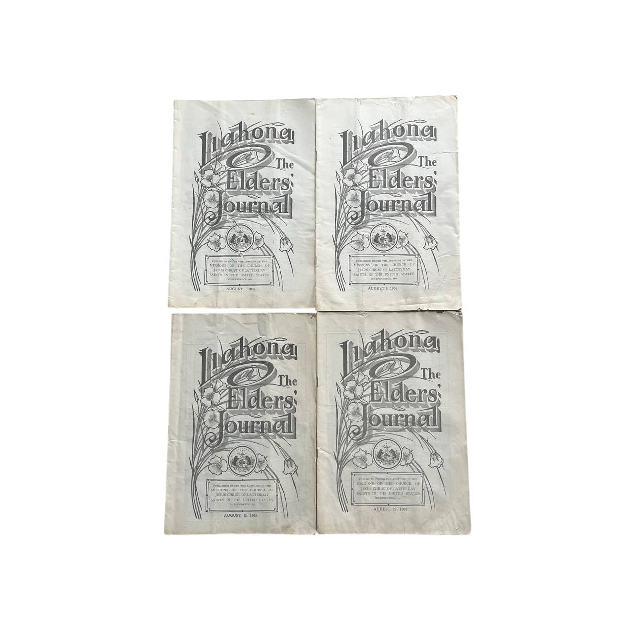 Liahona The Elders' Journal August 1908 Issues