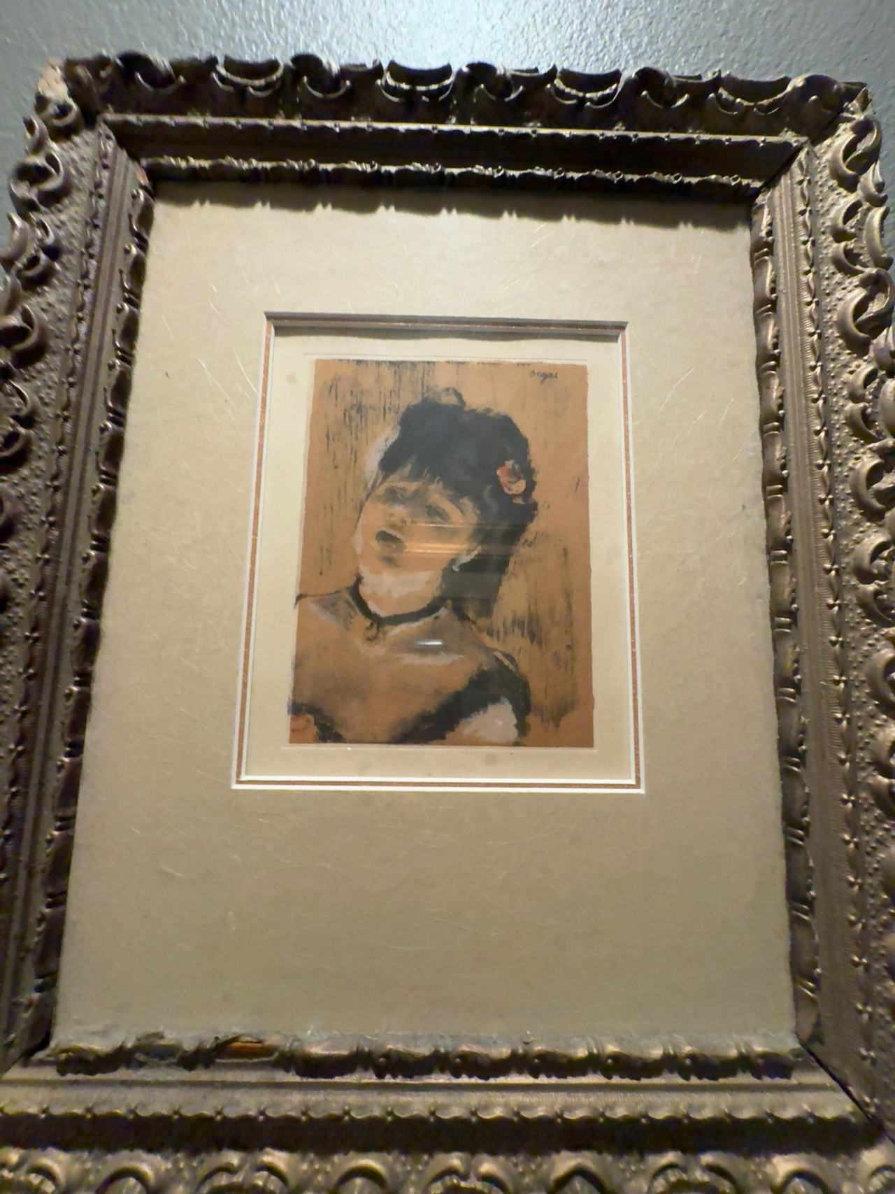 Edgar Degas La Chanteuse du Café-Concert Print