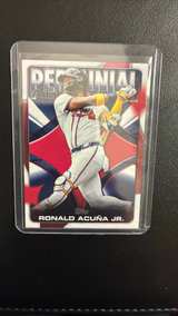 2021 Topps Ronald Acuna Jr. 70 Years of Topps Insert - Image 2