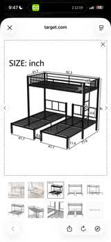 Wrought Studio Metal Bunk Bed Frame - Image 8