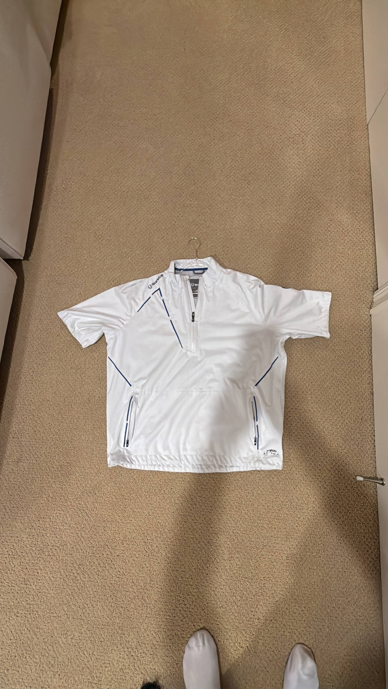 Men’s FootJoy Short Sleeve Golf Windshirt - Size XL