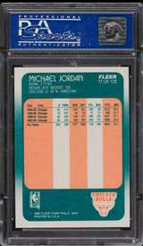 1988 Fleer Michael Jordan #17 PSA 10 Gem Mint - Image 1