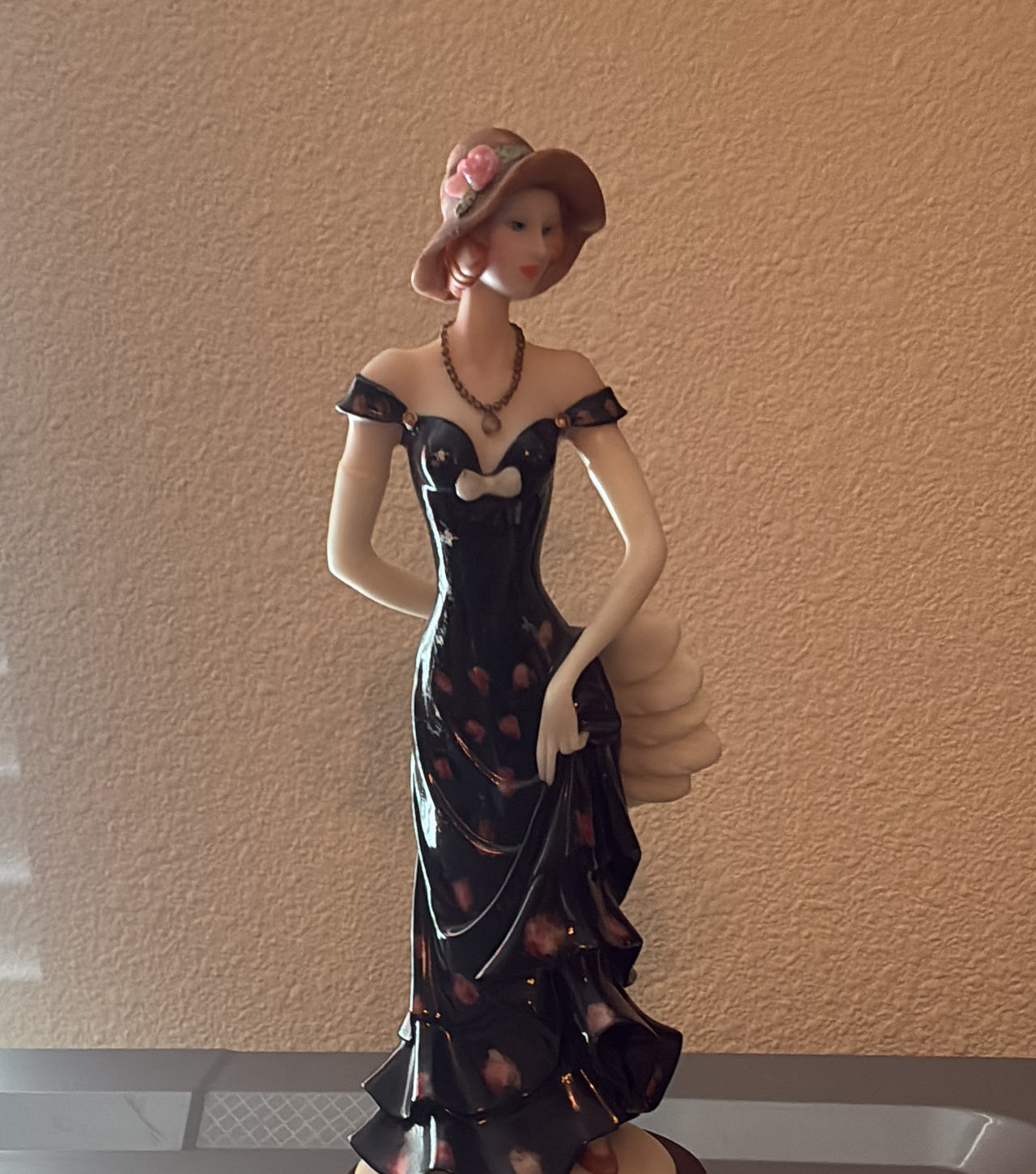 Vintage Porcelain Lady Figurine